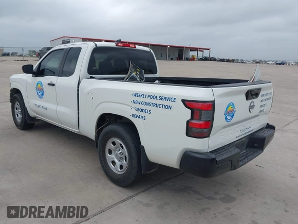 2023 Nissan Frontier S with VIN 1N6ED1CL3PN663398, listed as a IAAI auction lot 41934398 with 27,214 mi miles and . Bid and sale history available at DreamBid. Image 3.