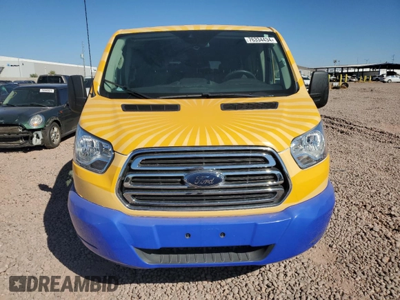 2018 Ford Transit Passenger XL с VIN 1FBZX2YM8JKB06129, выставлен на аукционе Copart как лот 76334434 с пробегом 41 550 миль миль и Списание • Salvage title. История ставок и продаж доступна на DreamBid. Изображение 5.