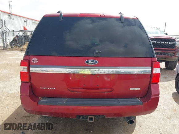 2016 Ford Expedition Limited with VIN 1FMJU1KT5GEF07362, listed as a IAAI auction lot 41647643 with 208,133 mi miles and . Bid and sale history available at DreamBid. Image 17.