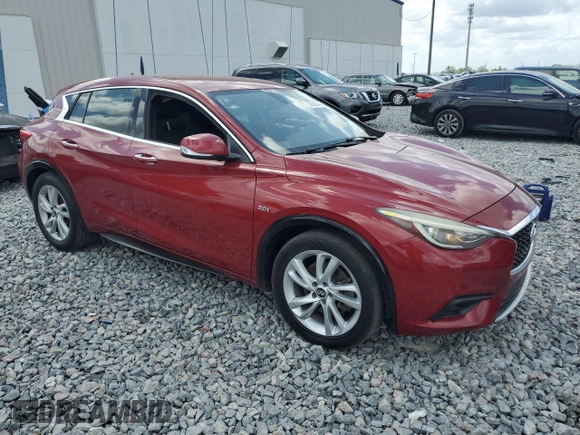 2017 Infiniti QX30 Premium with VIN SJKCH5CP1HA039923, listed as a Copart auction lot 52682745 with 132,947 mi miles and Clean Title. Bid and sale history available at DreamBid. Image 4.