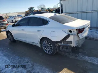 2017 Kia Cadenza Premium z VIN KNALB4J16H5052119, wystawiony jako Copart lot #88809505 z przebiegiem 74 356 mil mil oraz Szkody całkowita. Historia ofert i sprzedaży dostępna na DreamBid. Obrazek 2.
