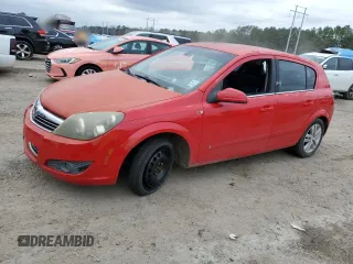 2008 Saturn Astra XR with VIN W08AT671185084379, listed as a Copart auction lot 43828285 with 104,559 mi miles and Salvage Title. Bid and sale history available at DreamBid. Image 1.