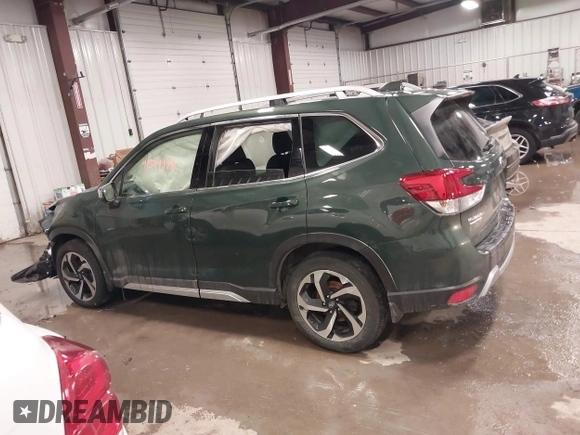 2023 Subaru Forester Touring with VIN JF2SKARC0PH530178, listed as a IAAI auction lot 41514948 with 13,729 mi miles. Bid and sale history available at carsss.com. Image 14.