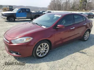2015 Dodge Dart Limited with VIN 1C3CDFCB0FD267310, listed as a Copart auction lot 49003585 with 87,746 mi miles and Salvage Title. Bid and sale history available at carsss.com. Image 1.