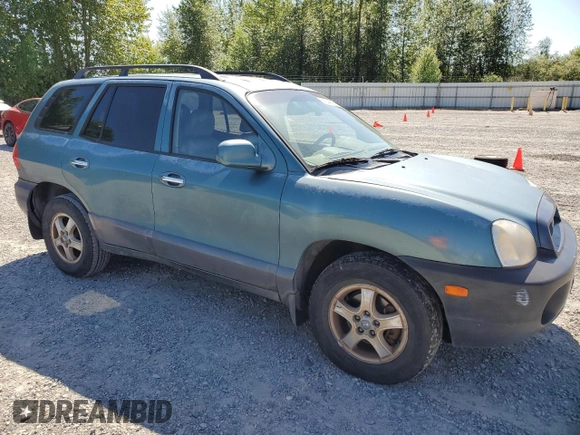2003 Hyundai Santa Fe GLS z VIN KM8SC13D83U386664, wystawiony jako Copart lot #60544695 z przebiegiem 365 504 mil mil oraz Czysty tytuł • Clean title. Historia ofert i sprzedaży dostępna na DreamBid. Obrazek 4.