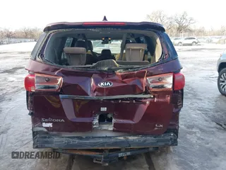 2016 Kia Sedona LX with VIN KNDMB5C17G6200149, listed as a IAAI auction lot 41308309 with 79,457 mi miles and . Bid and sale history available at carsss.com. Image 15.
