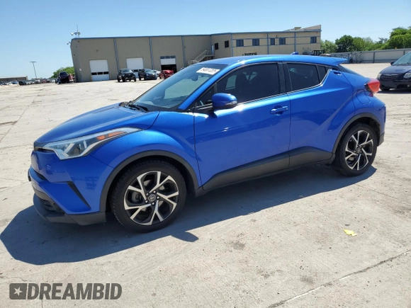 2018 Toyota C-HR XLE with VIN NMTKHMBX0JR037856, listed as a Copart auction lot 54007285 with 87,658 mi miles and Clean title. Bid and sale history available at DreamBid. Image 1.