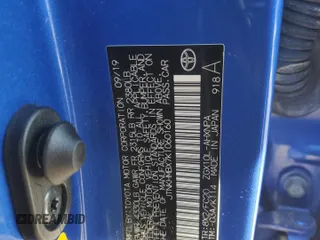 2019 Toyota C-HR XLE with VIN JTNKHMBX7K1060160, listed as a Copart auction lot 88132215 with 0 mi miles and Salvage Title. Bid and sale history available at carsss.com. Image 14.