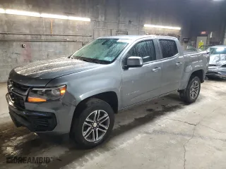 2021 Chevrolet Colorado 4WD Work Truck with VIN 1GCGTBEN3M1142669, listed as a Copart auction lot 85634904 with 58,905 mi miles and Salvage Title. Bid and sale history available at carsss.com. Image 1.
