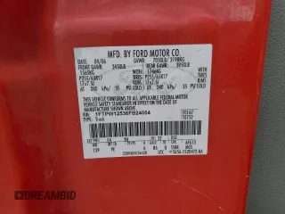 2006 Ford F-150 XLT with VIN 1FTPW12536FB24054, listed as a Copart auction lot 57057025 with 251,187 mi miles and Salvage title. Bid and sale history available at DreamBid. Image 12.