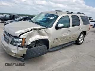 2013 Chevrolet Tahoe LS with VIN 1GNSCAE08DR167407, listed as a Copart auction lot 59939735 with 130,511 mi miles and Salvage title. Bid and sale history available at DreamBid. Image 1.