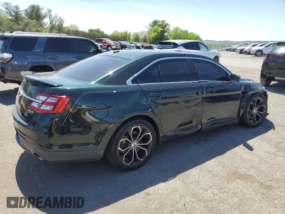 2013 Ford Taurus SHO z VIN 1FAHP2KT8DG173401, wystawiony jako Copart lot #54736195 z przebiegiem 176 507 mil mil oraz Szkoda całkowita • Salvage title. Historia ofert i sprzedaży dostępna na DreamBid. Obrazek 3.