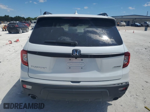 2019 Honda Passport Touring z VIN 5FNYF7H94KB009611, wystawiony jako Copart lot #49678535 z przebiegiem 29 887 mil mil oraz Szkoda całkowita • Salvage title. Historia ofert i sprzedaży dostępna na DreamBid. Obrazek 6.