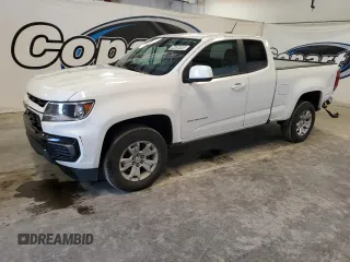 2022 Chevrolet Colorado 2WD LT with VIN 1GCHSCEA0N1289673, listed as a Copart auction lot 54696995 with 37,717 mi miles and Clean Title. Bid and sale history available at carsss.com. Image 1.