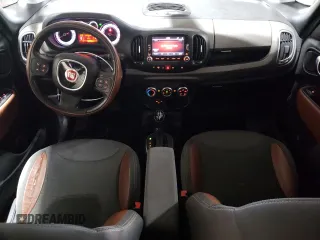 2014 FIAT 500L Trekking with VIN ZFBCFADH1EZ010513, listed as a Copart auction lot 60489095 with 129,990 mi miles and Salvage title. Bid and sale history available at DreamBid. Image 8.