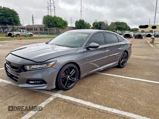2020 Honda Accord Sport with VIN 1HGCV1F30LA013322, listed as a Copart auction lot 65007465 with 46,800 mi miles and Clean title. Bid and sale history available at DreamBid. Image 2.