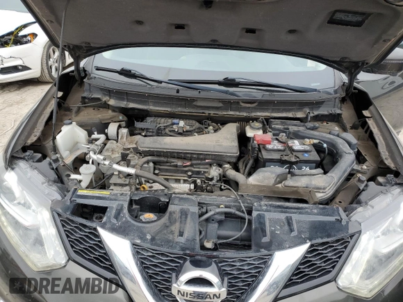 2016 Nissan Rogue SL with VIN 5N1AT2MV9GC742768, listed as a Copart auction lot 48130555 with 53,733 mi miles and Salvage Title. Bid and sale history available at DreamBid. Image 12.