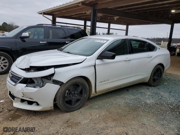 2016 Chevrolet Impala LS with VIN 2G11X5SA4G9144601, listed as a Copart auction lot 87476774 with 138,232 mi miles and Salvage Title. Bid and sale history available at carsss.com. Image 1.