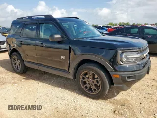 2021 Ford Bronco Sport Big Bend with VIN 3FMCR9B6XMRA88985, listed as a Copart auction lot 61569295 with 50,999 mi miles and Salvage title. Bid and sale history available at DreamBid. Image 4.