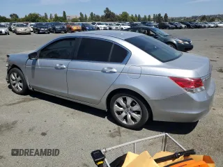 2010 Honda Accord EX with VIN 1HGCP2F77AA026083, listed as a Copart auction lot 60884105 with 147,946 mi miles and Salvage title. Bid and sale history available at DreamBid. Image 2.