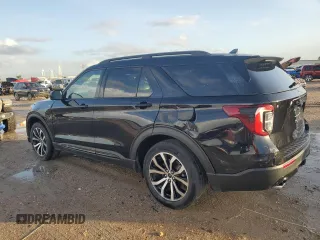 2022 Ford Explorer ST-Line with VIN 1FMSK7KH1NGA28334, listed as a Copart auction lot 85767614 with 44,802 mi miles and Salvage Title. Bid and sale history available at carsss.com. Image 2.