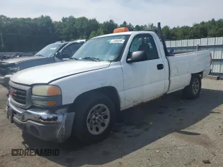 2005 GMC Sierra 1500 Work Truck z VIN 1GTEC14X55Z141000, wystawiony jako Copart lot #64566835 z przebiegiem 159 276 mil mil oraz Czysty tytuł • Clean title. Historia ofert i sprzedaży dostępna na DreamBid. Obrazek 1.