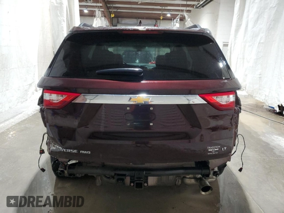 2020 Chevrolet Traverse LT Cloth with VIN 1GNEVGKW0LJ272782, listed as a Copart auction lot 47401424 with 38,051 mi miles. Bid and sale history available at carsss.com. Image 6.