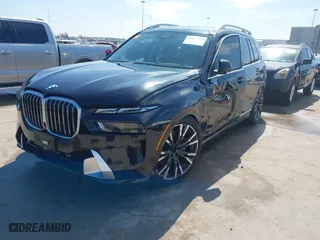 2025 BMW X7 xDrive40i with VIN 5UX23EM01S9X70776, listed as a IAAI auction lot 41653829 with 3,005 mi miles. Bid and sale history available at carsss.com. Image 19.