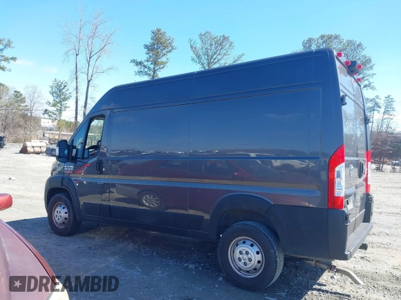 2021 Ram ProMaster Cargo with VIN 3C6LRVBG8ME521322, listed as a IAAI auction lot 41731201 with 52,823 mi miles. Bid and sale history available at carsss.com. Image 15.