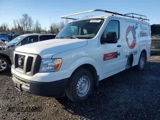 2016 Nissan NV S with VIN 1N6BF0KM2GN809503, listed as a Copart auction lot 45777705 with 68,639 mi miles and Salvage Title. Bid and sale history available at carsss.com. Image 1.