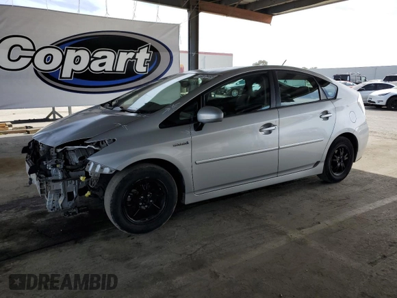 2010 Toyota Prius II with VIN JTDKN3DU9A0100687, listed as a Copart auction lot 53878485 with 214,567 mi miles and Salvage Title. Bid and sale history available at carsss.com. Image 1.