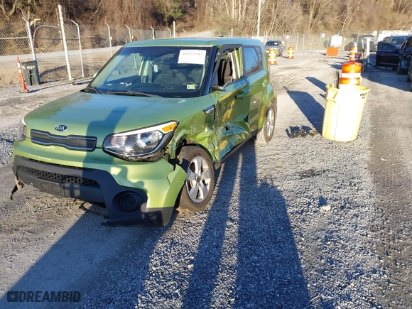 2019 Kia Soul with VIN KNDJN2A24K7916384, listed as a IAAI auction lot 41072543 with 86,603 mi miles. Bid and sale history available at carsss.com. Image 19.