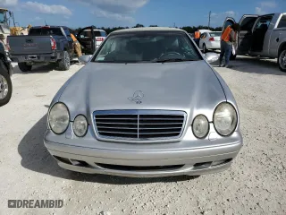 2002 Mercedes-Benz CLK-Class with VIN WDBLK65G92T092886, listed as a Copart auction lot 78297224 with 0 mi miles and Salvage Title. Bid and sale history available at carsss.com. Image 5.