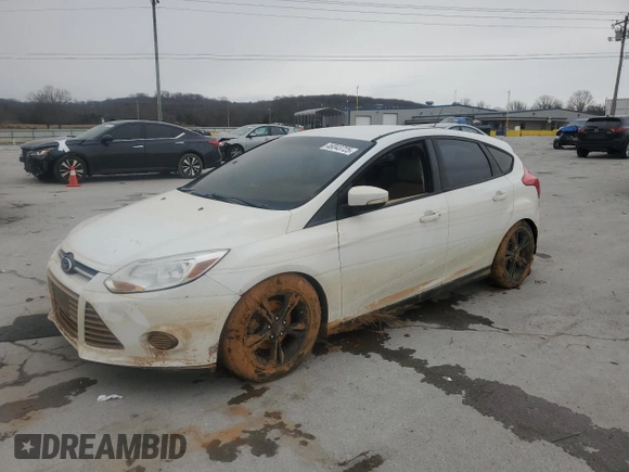 2014 Ford Focus SE with VIN 1FADP3K22EL127373, listed as a Copart auction lot 46043725 with Not Provided miles and Salvage Title. Bid and sale history available at DreamBid. Image 1.