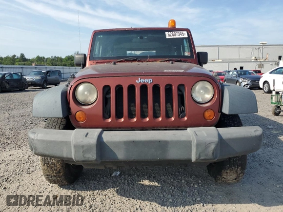 2008 Jeep Wrangler X with VIN 1J4FZ24128L526519, listed as a Copart auction lot 62807345 with 226,657 mi miles and Clean title. Bid and sale history available at DreamBid. Image 5.