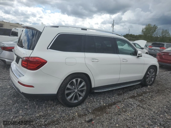 2016 Mercedes-Benz GL with VIN 4JGDF6EE8GA624622, listed as a Copart auction lot 71210314 with 0 mi miles and Salvage Title. Bid and sale history available at carsss.com. Image 3.