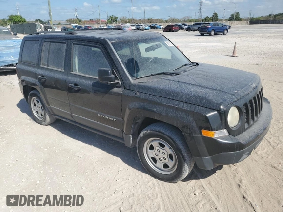 2013 Jeep Patriot Sport with VIN 1C4NJPBA9DD235044, listed as a Copart auction lot 53931795 with 114,326 mi miles and Clean Title. Bid and sale history available at carsss.com. Image 4.