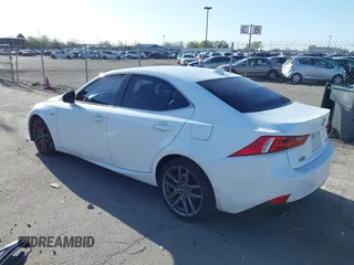 2015 Lexus IS 250 with VIN JTHBF1D27F5058917, listed as a IAAI auction lot 41966824 with 139,051 mi miles and . Bid and sale history available at carsss.com. Image 3.