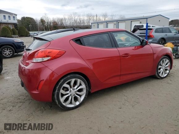 2012 Hyundai Veloster w/Gray Int with VIN KMHTC6AD8CU052347, listed as a Copart auction lot 84265094 with 135,064 mi miles and Clean title. Bid and sale history available at DreamBid. Image 3.