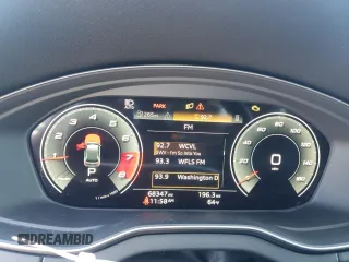 2021 Audi Q5 Premium Plus with VIN WA1BAAFY7M2059902, listed as a Copart auction lot 48525035 with 68,347 mi miles and Salvage Title. Bid and sale history available at carsss.com. Image 9.