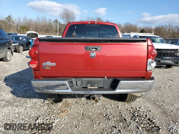 2008 Dodge 1500 SLT with VIN 1D7HA18N98J158239, listed as a Copart auction lot 45502435 with Not provided miles and Non repairable. Bid and sale history available at DreamBid. Image 6.