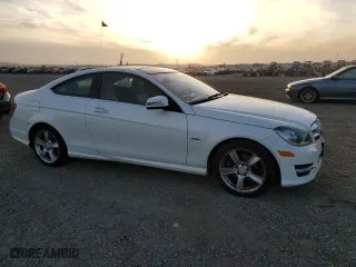 2012 Mercedes-Benz C-Class C 250 with VIN WDDGJ4HB2CF891795, listed as a Copart auction lot 89390835 with 98,830 mi miles and Clean Title. Bid and sale history available at carsss.com. Image 4.