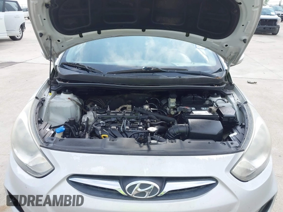 2012 Hyundai Accent GLS with VIN KMHCT4AE7CU252553, listed as a IAAI auction lot 42100914 with 232,705 mi miles. Bid and sale history available at carsss.com. Image 10.