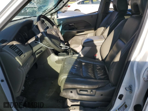 2006 Honda Pilot EX-L with VIN 5FNYF18706B026584, listed as a Copart auction lot 42335965 with 229,794 mi miles and Salvage Title. Bid and sale history available at DreamBid. Image 7.