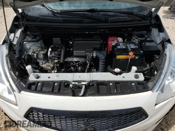 2020 Mitsubishi Mirage G4 ES with VIN ML32F3FJ8LHF04543, listed as a Copart auction lot 54212004 with 75,631 mi miles. Bid and sale history available at carsss.com. Image 11.
