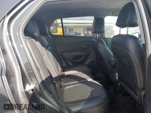 2017 Chevrolet Trax LT with VIN KL7CJPSB1HB183570, listed as a Copart auction lot 48894395 with 0 mi miles and Salvage Title. Bid and sale history available at carsss.com. Image 12.