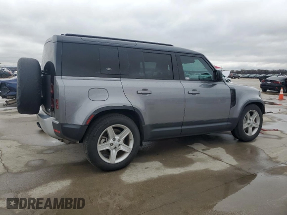 2021 Land Rover Defender SE z VIN SALEP7RU3M2035411, wystawiony jako Copart lot #44968195 z przebiegiem 25 192 mil mil oraz Czysty tytuł • Clean title. Historia ofert i sprzedaży dostępna na DreamBid. Obrazek 3.