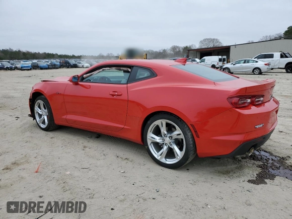 2022 Chevrolet Camaro LT1 with VIN 1G1FF1R7XN0128728, listed as a Copart auction lot 49118065 with 5,001 mi miles and Salvage Title. Bid and sale history available at carsss.com. Image 2.