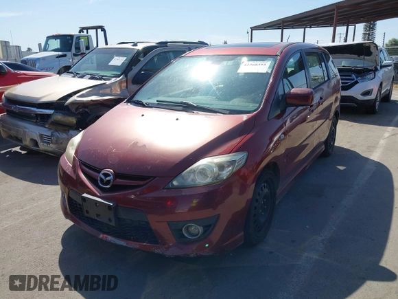2008 Mazda 5 Grand Touring z VIN JM1CR29L680316865, wystawiony jako IAAI lot #42368393 z przebiegiem 158 732 mil mil oraz . Historia ofert i sprzedaży dostępna na DreamBid. Obrazek 2.