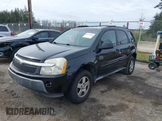 2005 Chevrolet Equinox LS with VIN 2CNDL13F456184822, listed as a IAAI auction lot 41773966 with 175,920 mi miles. Bid and sale history available at carsss.com. Image 2.